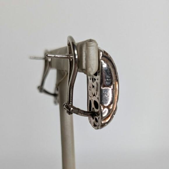 John Hardy Pebble French Clip Earrings in Sterling Silver - Picture 5 of 8